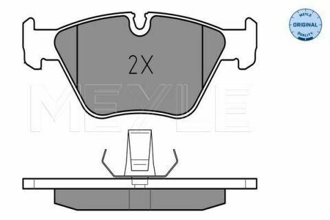 Колодки гальмівні (передні) BMW 5 (E39) 95- Колодки гальмівні (передні) BMW 5 (E39) 95-
