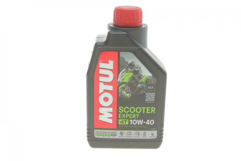 Масло 10W40 4T Scooter Expert MA (1л)