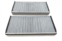 Фільтр салону MB E-class (W210) 95-03/S-class (W220) 98-05 (к-кт 2 шт.) (вугільний/антибактеріальний) Фільтр салону MB E-class (W210) 95-03/S-class (W220) 98-05 (к-кт 2 шт.) (вугільний/антибактеріальний)