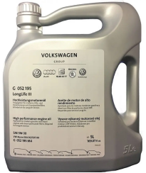 Моторное масло VAG Longlife III 5W-30, 5л Моторное масло VAG Longlife III 5W-30, 5л