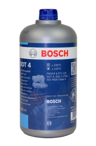 Жидкость тормозная BOSCH DOT 4, 1л