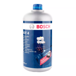 Тормозная жидкость BOSCH DOT4, 1 литр