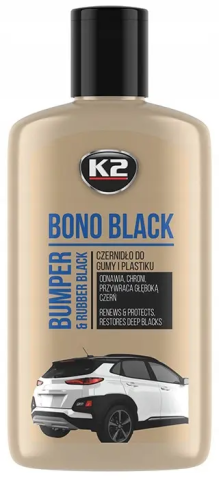Засіб для чорніння шин та зовнішнього пластику K2 Bono Black, 250мл