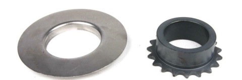 Комплект ланцюга насосу масляного Renault Master 2.5dci 01- (ланцюг+шестерня)