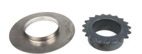 Комплект ланцюга насосу масляного Renault Master 2.5dci 01- (ланцюг+шестерня)