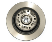 Тормозной диск, комплект 2 шт. задний RENAULT Megane III/Scenic III 08- (с подшипником+Кольцо ABS) (260x8x25mm)