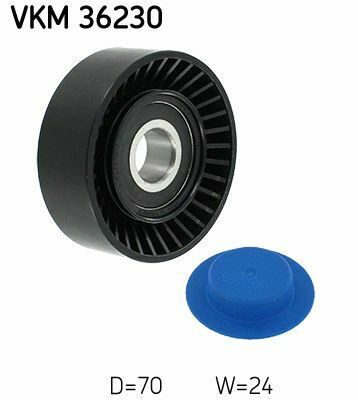 Ролик генератора Volvo S60 I/S80 I/V70 II/XC70 I/XC90 I 2.4D 01-14 (натяжний) (70х24.5) Ролик генератора Volvo S60 I/S80 I/V70 II/XC70 I/XC90 I 2.4D 01-14 (натяжний) (70х24.5)