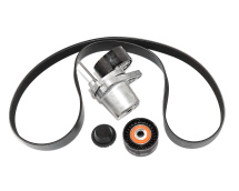 Комплект натягувач + ролик + ремінь генератора Renault Trafic III 1.6dCi (-AC) Комплект натягувач + ролик + ремінь генератора Renault Trafic III 1.6dCi (-AC)