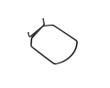 Скоба кріплення патрубка інтеркулера 2.0dCi (M9R 780/782/784) Скоба кріплення патрубка інтеркулера 2.0dCi (M9R 780/782/784)