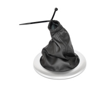 Кожух рукоятки важеля перемикання передач (чорний з сірим кільцем) Renault Megane II 