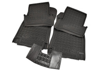 Комплект килимків передніх + задніх (поліуретан) Renault Clio IV *hatchback*