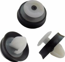 Затискач кріплення молдингу (біла кліпса з ущільненням) Renault Scenic II + III Затискач кріплення молдингу (біла кліпса з ущільненням) Renault Scenic II + III