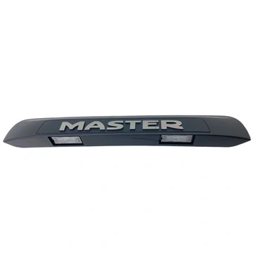 Подсветка номерного знака (молдинг, пластик с надписью MASTER) Renault Master III + Opel Movano B 10->14