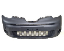 Бампер передній під протитуманки (з накладкою під баранчик) Renault Kangoo II 12-> Бампер передній під протитуманки (з накладкою під баранчик) Renault Kangoo II 12->