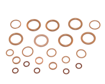 Комплект сальников для трубок кондиционера Renault Trafic II + Opel Vivaro A 01->14 / Renault Kangoo + Nissan Kubistar 97->08