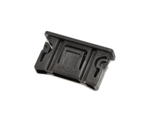 Затискач кріплення передньої решітки (зовнішньої) пластиковий, чорний Opel Vivaro A 01->06