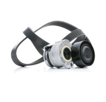 Комплект натягувач + ремінь генератора Renault Kangoo II 1.5dCi (+AC) (6PK1195)