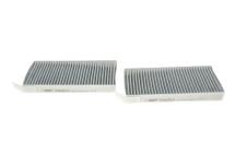 Фільтр салону Renault Laguna III 07- (вугільний) (к-кт 2 шт.)