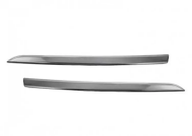 Декоративна накладка решітки радіатора (верхня, хром) Renault Logan II / Sandero II