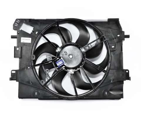 Вентилятор радіатора охолодження двигуна з дифузором (+AC) Renault Captur