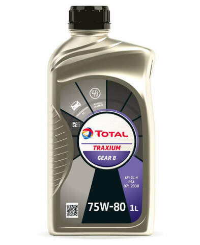 Трансмісійна олива Total Energies TRAXIUM GEAR 8 75W-80, 1 літр