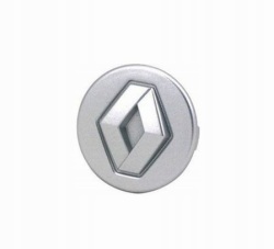 Колпачок колесного диска (на литые диски R15, для ступицы, d1 = 57mm, d2 = 50mm) Renault Clio II + III + IV