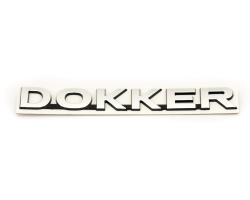 Напис "DOKKER" (задні двері) Renault Dokker Напис "DOKKER" (задні двері) Renault Dokker