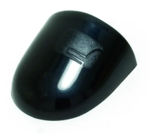 Заглушка ручки дверей передньої лівої, зовні (без отвору під ключ, чорна) Renault Megane II Заглушка ручки дверей передньої лівої, зовні (без отвору під ключ, чорна) Renault Megane II