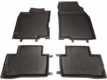 Комплект килимків (гумові з бортиком, комплект 4 шт) Renault Kadjar