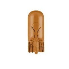 Лампа безцокольная W5W 12V 5W (оранжевая)