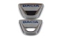 Монограма знак "DACIA" решітки радіатора Dacia Logan I / Sandero I / Duster I, фото 1 - интернет-магазин Auto-Mechanic