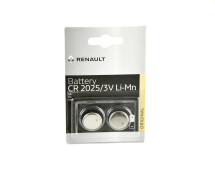 Батарея CR 2025 RENAULT (2 шт.) у ключ або ключ-карту