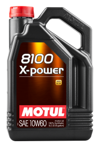 Моторное масло MOTUL X-Power 8100 10W-60, 5 литров