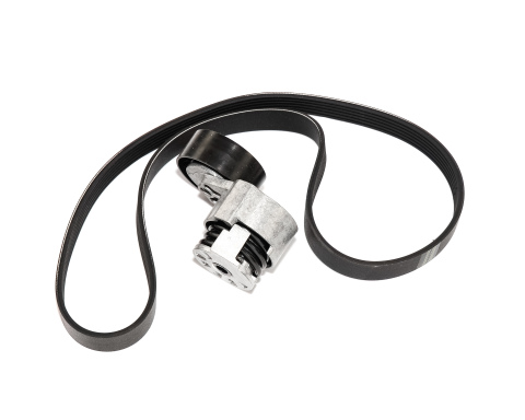 Комплект натягувач + ремінь генератора Renault Kangoo I + II 1.5dCi (-AC) + 1.6 16V (-AC) (6PK1127)