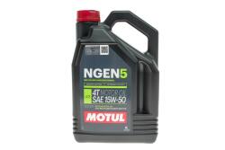 Моторное масло MOTUL NGEN 5 15W-50 4T, 4 литра
