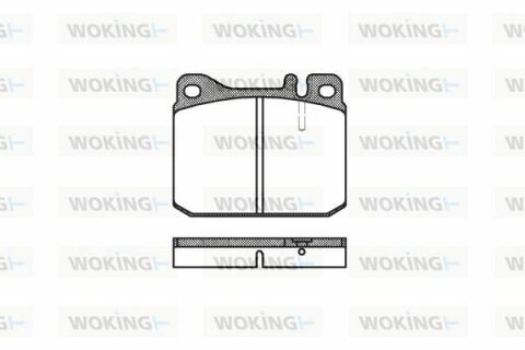 Гальмівні колодки Гальмівні колодки