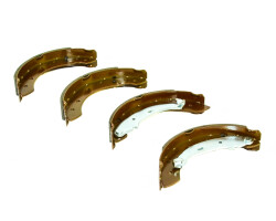Барабанные тормозные колодки (задние, D=203mm, ширина=38mm, TRW-LUCAS, + ABS) Renault Logan I