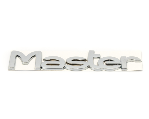 Напис "MASTER" (задні двері) Renault Master II 98->10 / Renault Master III 10-> / Renault Mascott 99->10