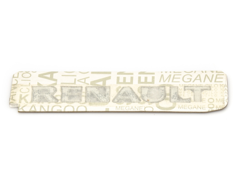 Надпись "RENAULT" (задние двери) Renault Kangoo 97->08 / Renault Kangoo II 08->12 / Renault Dokker / Renault Lodgy