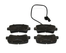 Дискові гальмівні колодки (задні) з датчиком Renault Master III + Opel Movano B 10-> FWD