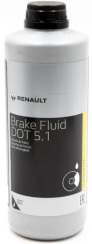 Тормозная жидкость RENAULT DOT5.1, 0.5л Тормозная жидкость RENAULT DOT5.1, 0.5л