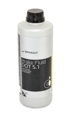 Тормозная жидкость RENAULT DOT 5.1 BRAKE FLUID, 0,5 литра Тормозная жидкость RENAULT DOT 5.1 BRAKE FLUID, 0,5 литра