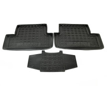 Комплект килимків передніх + задніх (поліуретан) Renault Megane III *hatchback* Комплект килимків передніх + задніх (поліуретан) Renault Megane III *hatchback*