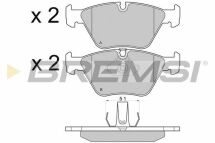 Тормозные колодки пер. BMW 5 (E39) 95-03 (ATE) Тормозные колодки пер. BMW 5 (E39) 95-03 (ATE)