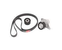 Комплект натягувач + ролик + ремінь генератора Renault Master III + Opel Movano B 14-> 2.3dCi