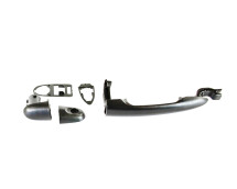 Ручка зовнішня (правий, лівий, бічний, задніх дверей) чорна Renault Kangoo II 08-> + Mercedes-Benz Citan 12->