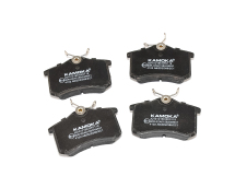 Дискові гальмівні колодки (задні) 17.5mm Renault Megane I + II + III + IV / Scenic I + II + III + IV / Clio III + IV / Twingo II