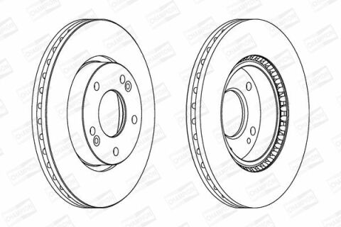 HYUNDAI тормозной диск передн.Coupe,i30,Tucson,Kia Carens II,III,Cerato,Magentis,Soul,Ceed,Sportage