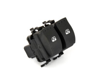 Перемикач склопідйомника (водійський на 2 кнопки, зі звичайним електроприводом) Renault Kangoo II 08->12 Перемикач склопідйомника (водійський на 2 кнопки, зі звичайним електроприводом) Renault Kangoo II 08->12