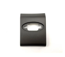 Молдинг кузова (нижний, черный) центральная стойка, L, левая (длинная база, под катофот) Renault Master III + Opel Movano B 10->